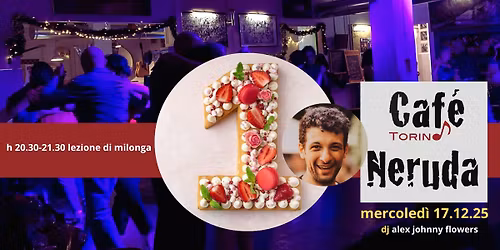 Caf\u00e8 Neruda - il primo compleanno