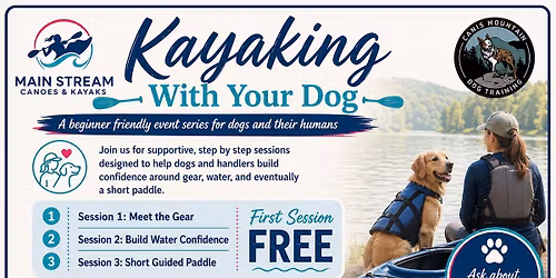 Kayaking with your Dog