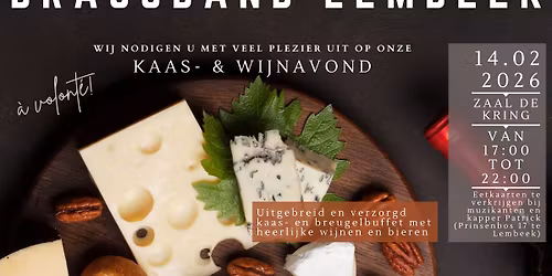Kaas- en wijnavond
