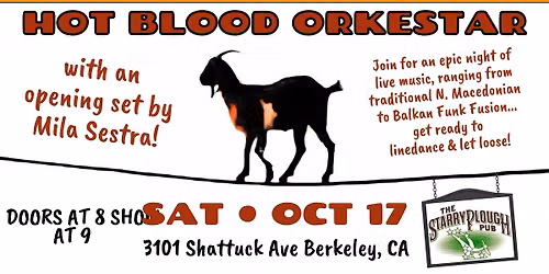 Hot Blood Orkestar & Mila Sestra at the Bacchanal