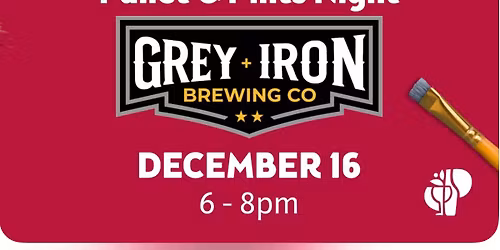 Christmas Pallet & Pints @ Grey Iron Brewing Co