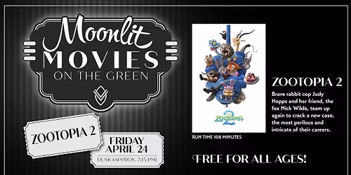Moonlit Movies - Zootopia 2