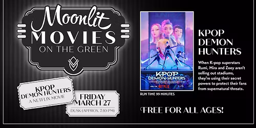 Moonlit Movies - KPOP Demon Hunters