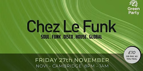 Chez Le Funk - November 27th