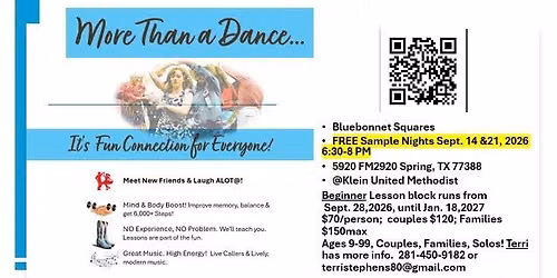 Bluebonnet Squares Fun Night Part Two