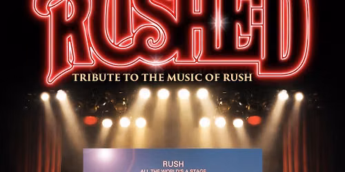 RUSHED - Tribute To Rush, STOCKORT 22nd Aug