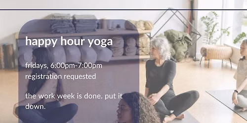 happy hour yoga