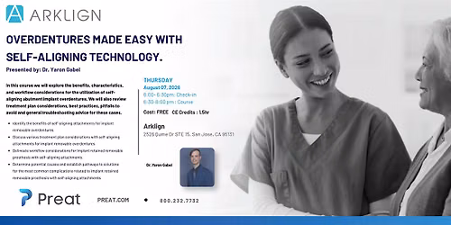 OVERDENTURES MADE EASY WITH SELF-ALIGNING TECHNOLOGY