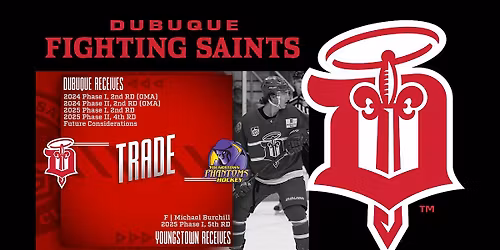 Youngstown Phantoms at Dubuque Fighting Saints at ImOn Arena