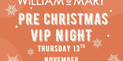 Pre Christmas VIP Night