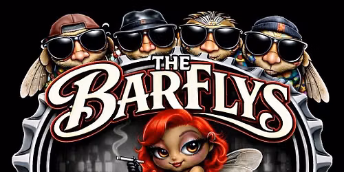 The BarFlys landing at the Lucky Star Brewery & Cantina