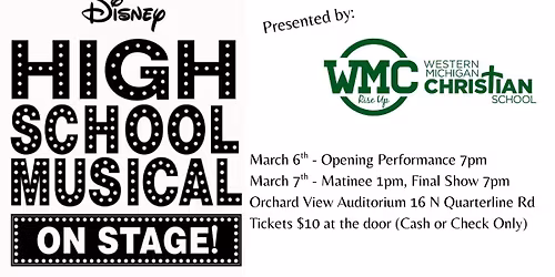 \ud83c\udfad WMC Spring Musical 2026 \u2013 High School Musical