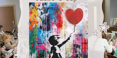 Banksy Inspired Paint & Sip - The Cotton House, Helmshore