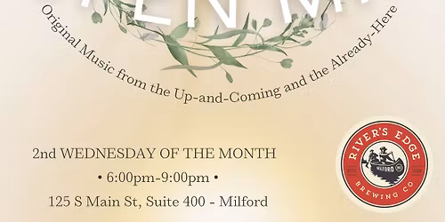 Songwriter's Sanctuary - Original Music Open Mic! - November