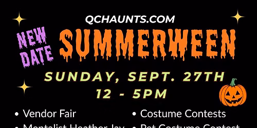 QC Haunts Summerween 2026 - Sept. 27th