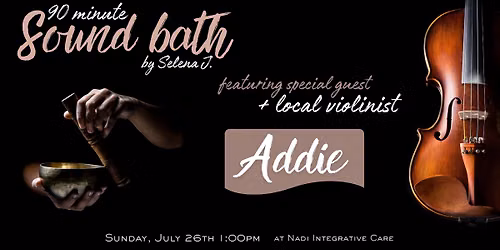 Soundscape Immersion feat. Local Violinist | 90 Minute Sound Bath
