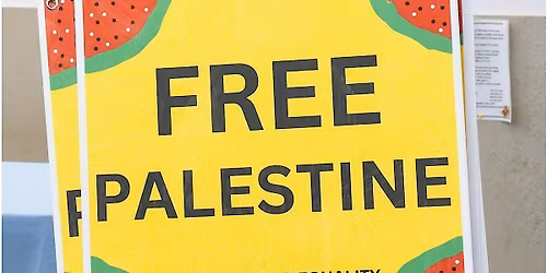 Making Solidarity Visible: A Community Afternoon with Eman Rashid