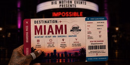 DESTINATION: MIAMI \u2708\ufe0f\ud83c\udf34