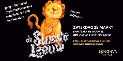 Slimste leeuw quiz 2026
