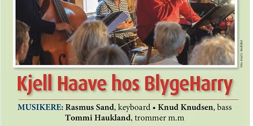 Kjell Haave jubileumskonsert hos BlygeHarry