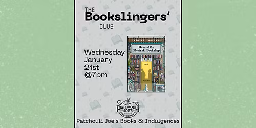 The Bookslingers' Club January Meeting