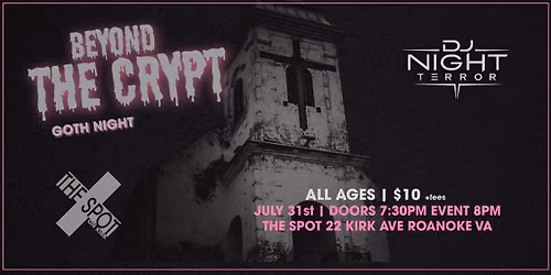 Beyond The Crypt: Goth Night