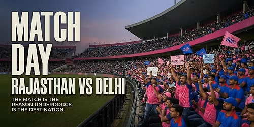 Screening of Rajasthan vs Delhi at Underdoggs Hebbal