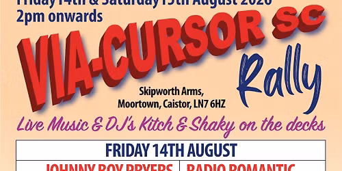 Via Cursor Scooter Club Rally