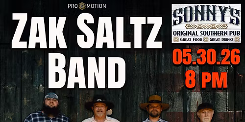 Zak Saltz Band @ Sonny's Original Southern Pub