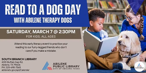 Read to a Dog Day (South Branch)