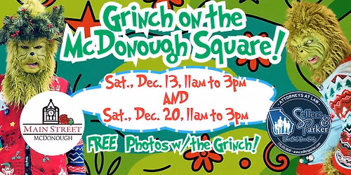 Grinch on the McDonough Square