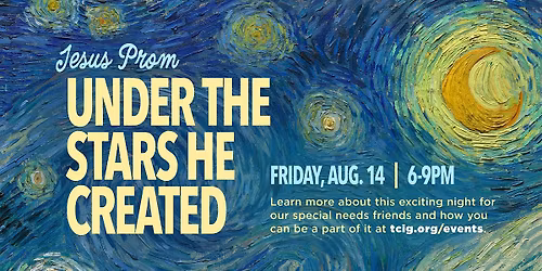 Jesus Prom 2026 - Under the Stars He Created