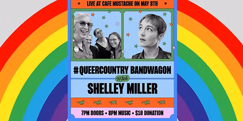 Queer Country Friday (Logan Square): #QueerCountry Bandwagon & Shelley Miller