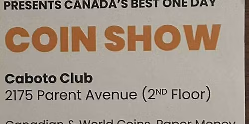 Windsor Coin Club Coin Show