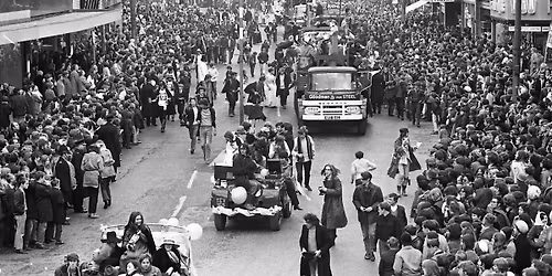 A Celebration of University RAG (Raising & Gathering) Parade routes - Walkabout