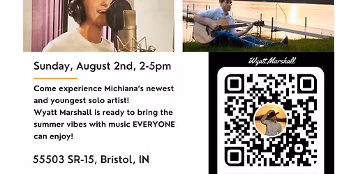 Wyatt Marshall RETURNS to Fruit Hills Winery in Bristol