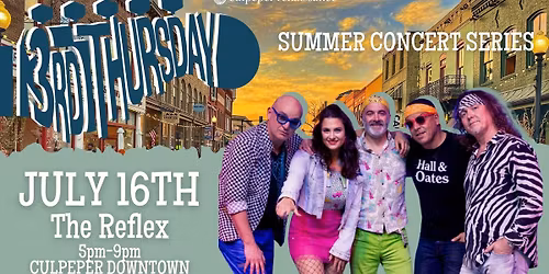 Culpeper Downtown 3rd Thursday Summer Concert Series- July 16