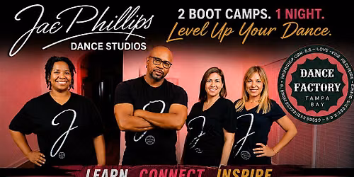 Salsa Bootcamp w\/Jae Phillips @The Dance Factory Tampa Bay!
