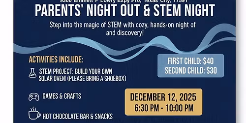 RSSC Parents Night Out & STEM Night