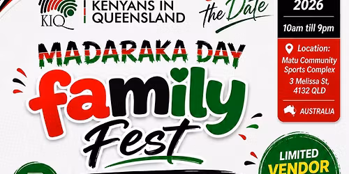 Kenyans in QLD Madaraka Day Family Fest