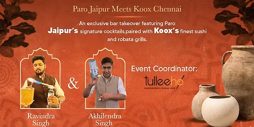Paro x Koox- An Exclusive Bar Takeover