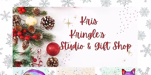 Paint Your Pet for Christmas w\/Kris Kringle's Studio!