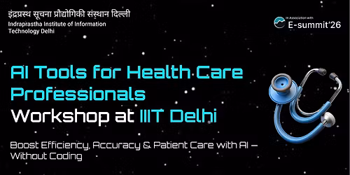 AI Tools for Healthcare Professionals Masterclass