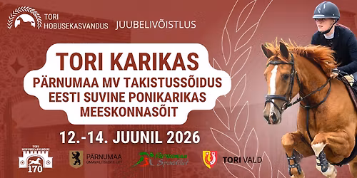 Tori Karikas- P\u00e4rnumaa MV takistuss\u00f5idus -Eesti suvine ponikarikas IV etapp-Meeskonnas\u00f5it V\u00f5itjatiim