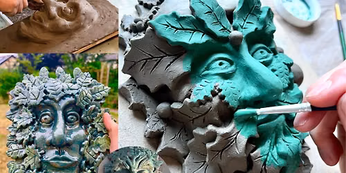 Green Man Sculpture Pottery Workshop