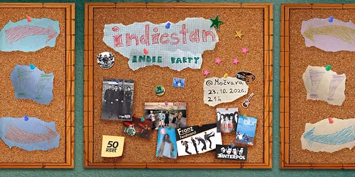 KSET50: Indiestan: Indie party @ Mo\u010dvara
