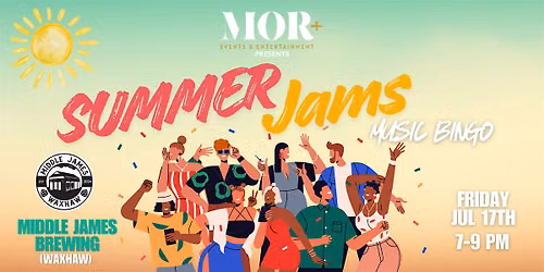 Summer Jams Music Bingo @ Middle James Brewing - Waxhaw