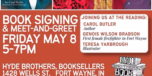 Book Signing & Author Visit: 