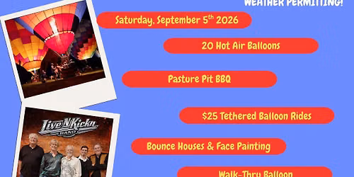 4th Annual BBQ & Balloon Festival