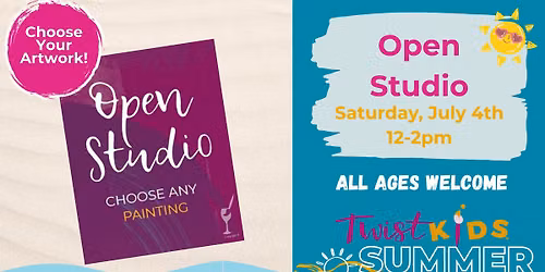 All Ages Paint Session: Open Studio